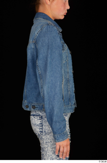 Isla arm casual dressed jeans jacket upper body 0006.jpg